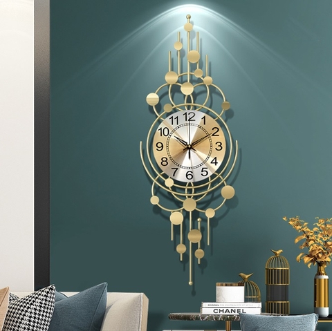 Đồng hồ trang trí nghệ thuật T1552 - Decor nghệ thuật
