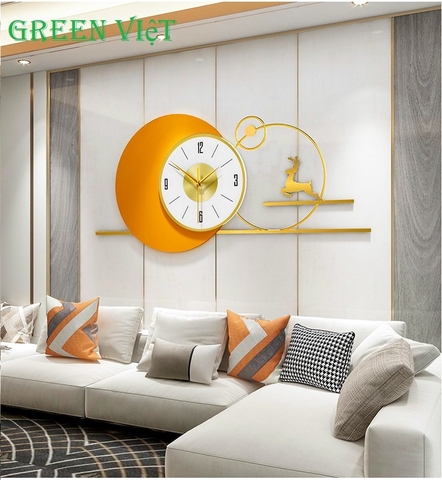 Đồng hồ trang trí nghệ thuật TT23 nội thất