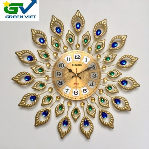 Đồng hồ treo tường trang trí nghệ thuật T2107 - Decor phòng khách
