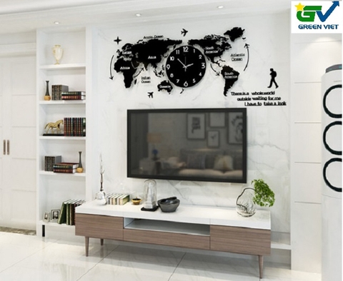 Đồng hồ treo tường nghệ thuật BD66 - Decor hiện đại