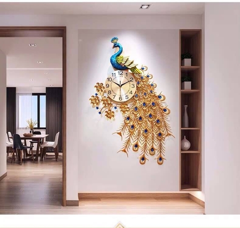 Đồng hồ treo tường nghệ thuật T152018 - Decor phòng khách