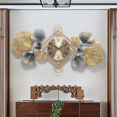 Đồng hồ treo tường nghệ thuật T1543 - Decor phòng khách