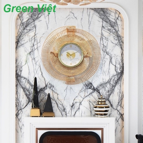 Đồng hồ treo tường trang trí phòng khách DCT1023B