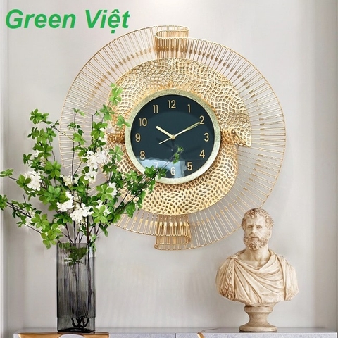 Đồng hồ treo tường trang trí phòng khách DCT1023B