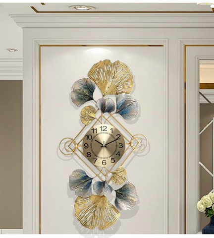 Đồng hồ treo tường trang trí t1542 – decor nghệ thuật