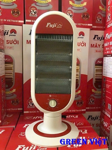Máy Sưởi 3 Bóng Hồng Ngoại Fuji Pova - FJ01
