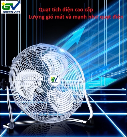 Quạt năng lượng mặt trời 15w QBNL.15