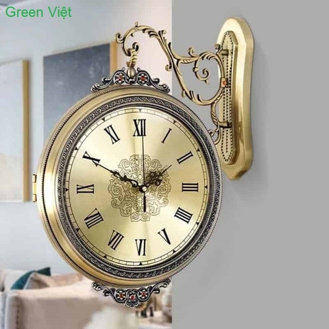 Đồng hồ treo tường 2 mặt PK04A Sang Trọng Đẳng Cấp