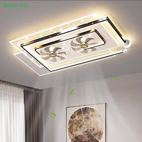 Đèn Quạt Ốp Trần Hiện Đại DQT-27