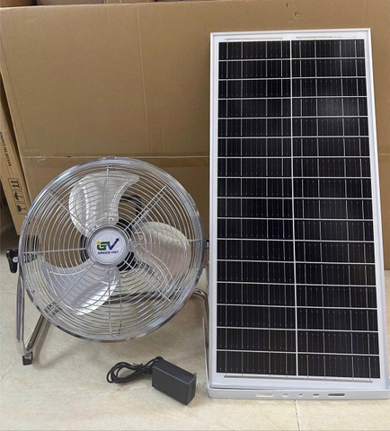 Quạt Chân Quỳ Năng Lượng Mặt Trời QB028