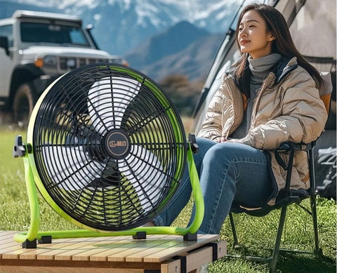 Quạt Bàn Tích Điện Tốt 2025