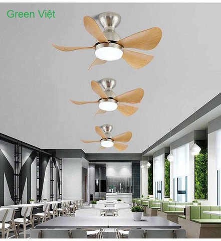 Quạt Trần Đèn Trần Thấp QTV243