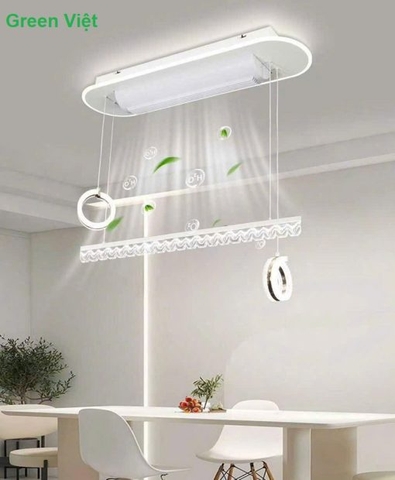 Quạt Đèn Ốp Trần QDTK0927 Phòng Ăn