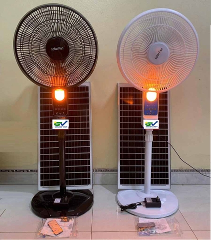 Quạt năng lượng mặt trời 12V - Quạt cây V218