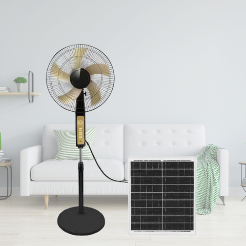 Quạt Cây Tích Điện Cao Cấp QTDT02