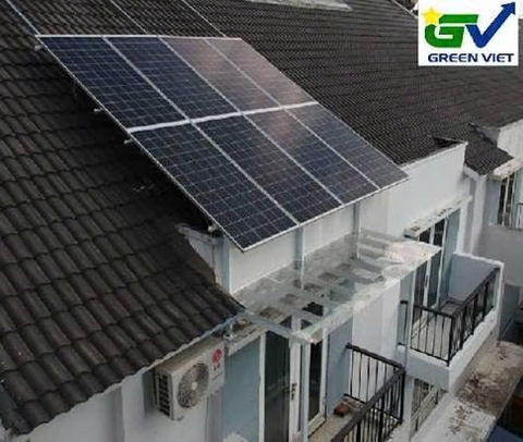 Lắp đặt hệ thống pin năng lượng mặt trời 4kW