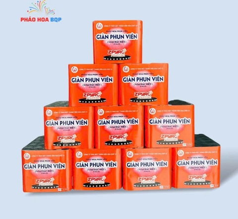 Pháo Hoa Giàn Phun Viên Z121 Bộ quốc Phòng