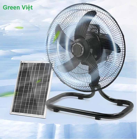 Quạt bàn năng lượng mặt trời QB.02