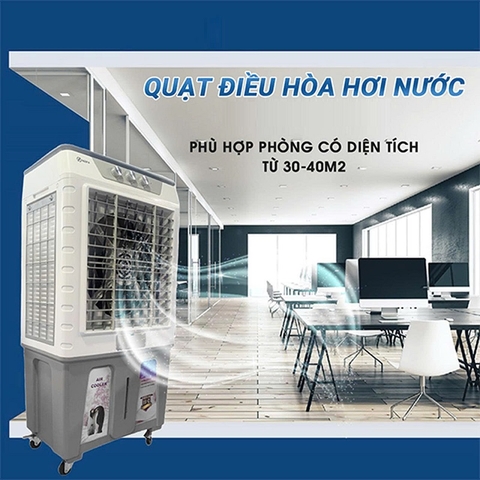 Quạt điều hòa hơi nước 50lit DHHN-07