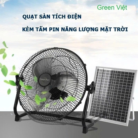 Quạt năng lượng mặt trời giá rẻ V01