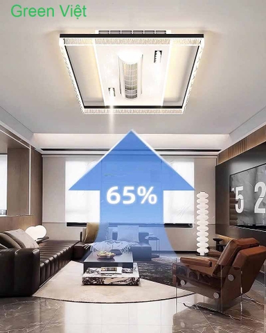 Quạt Ốp Trần Đèn QOPD110 Hiện Đại