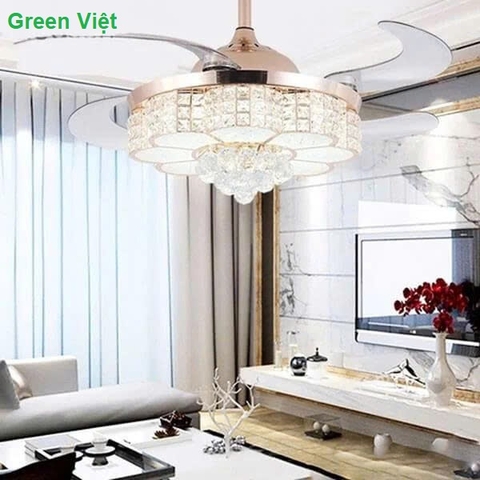 Quạt trần cánh cụp cánh xòa CCX03