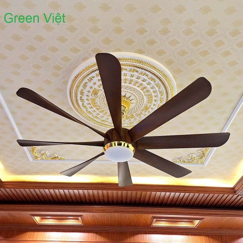 Quạt Trần Đèn Cánh Dài QTD-T157 Nội Thất