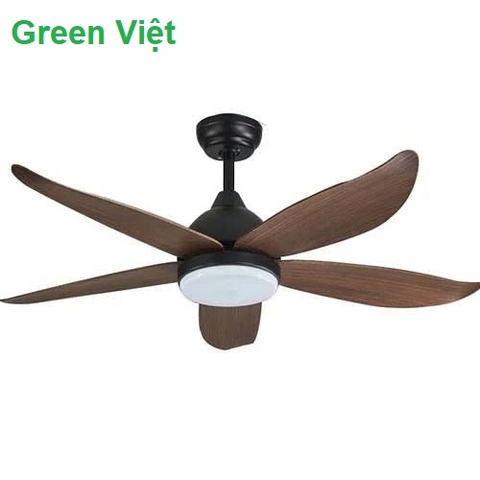 Quạt Trần Đèn Cánh Gỗ QTTG-142