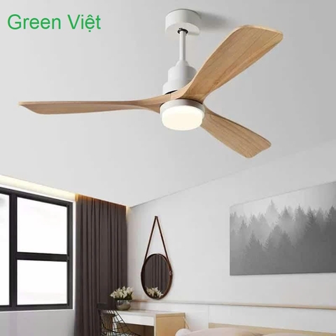 Quạt trần đèn hiện đại GV-1557 lắp phòng khách Sang Trọng