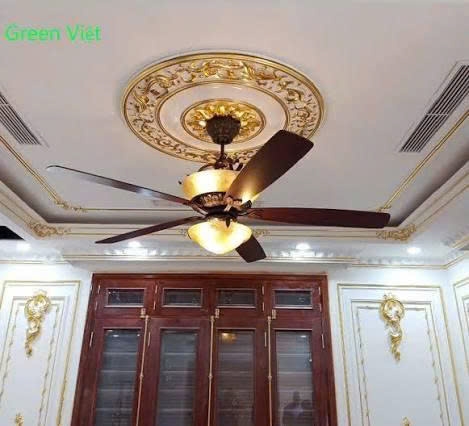 Quạt Trần Đèn Nhà Giàu VILLA