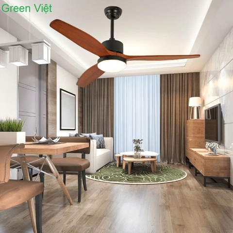 Quạt Trần Đèn Phòng Khách QTD-68