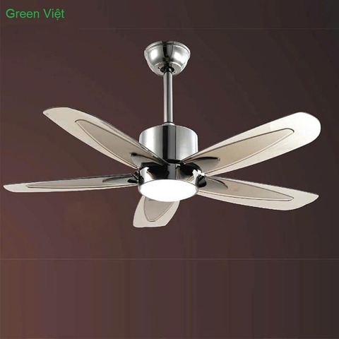 Quạt trần đèn trang trí GV132 Lắp Nội Thất Cao Cấp