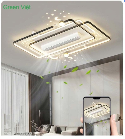 Quạt Trần Không Cánh Cao Cấp D1080-256