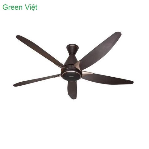 Quạt trần Panasonic 5 cánh F-60GDS B màu nâu