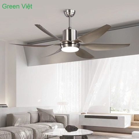 Quạt trần trang trí phòng khách GCDV185 Sang Trọng Green Việt