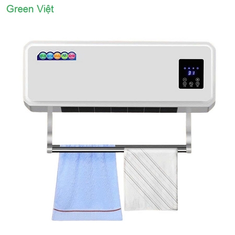 Sưởi Treo Tường Điều Hòa Gốm Ceramic Thông Minh Hai Chiều STDH05