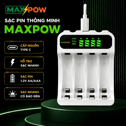 Bộ Sạc Nhanh Maxpow