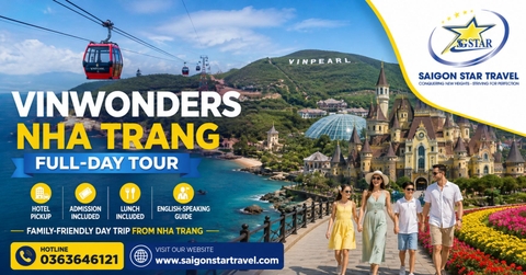 VinWonders Nha Trang Full-Day Tour with Hotel Pickup