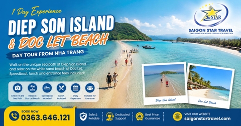 Diep Son Island & Doc Let Beach Day Tour from Nha Trang
