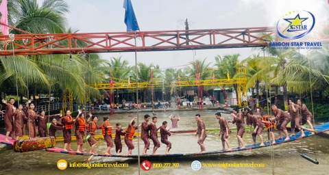 Tour Đoàn Doanh Nghiệp Miền Tây 3N2Đ Từ TpHCM: Team Building + Gala Dinner
