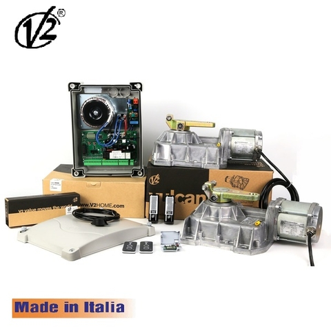Cổng âm sàn Vulcan 24v 600kg Italia