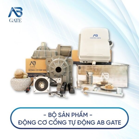 Motor cổng âm sàn AB Gate 24v 800kg