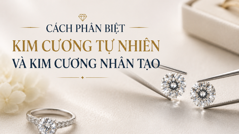 Cách phân biệt kim cương tự nhiên và kim cương nhân tạo