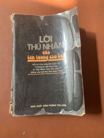 Lời Thú Nhận Của Tên Tướng Cao Bồi