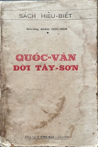 Quốc-Văn Đời Tây-Sơn