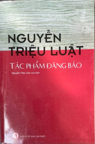 Nguyễn Triệu Luật - tác phẩm đăng báo