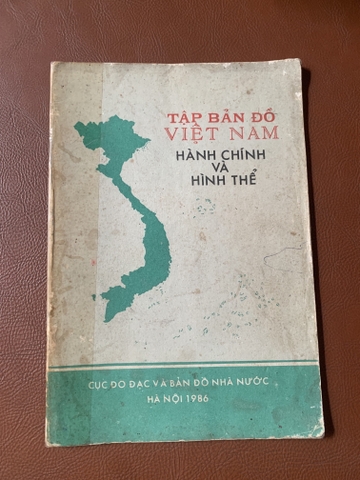 Tập Bản Đồ Việt Nam Hành Chính Và Hình Thể