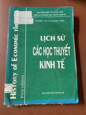 Lịch Sử Các Học Thuyết Kinh Tế