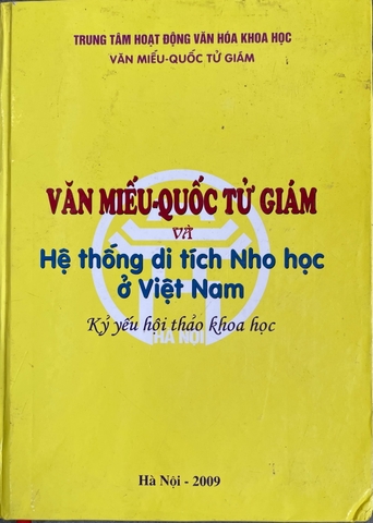 Văn miếu - quốc tử giám và hệ thống di tích Nho học ở Việt nam