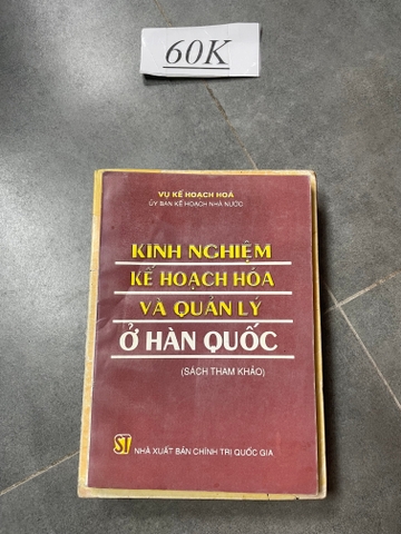 Kinh Nghiệm Kế Hoạch Hóa Và Quản Lý Ở Hàn Quốc